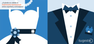En este post tratamos esos supuestos imprescindibles para que sea efectivo el matrimonio gay entre espa帽ol y extranjero