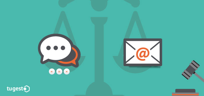 Validez del email en un juicio