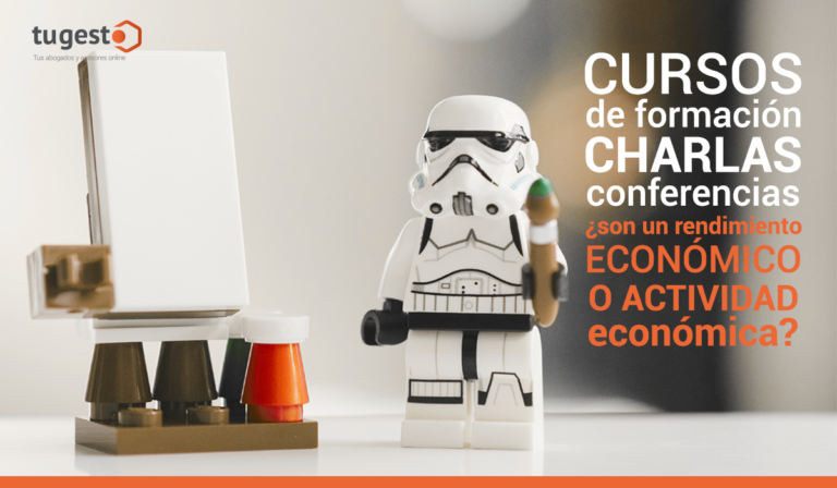 Si das charlas o conferencias, entre otras, este post te interesa al resolver uno de los principales retos legales en ambos casos