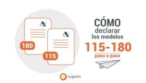 Descubre cómo declarar los modelos 115 y 180 relacionados con el alquiler de espacios de trabajo