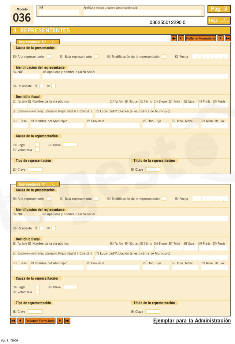 Cómo Rellenar El Modelo 036 Paso A Paso | Tugesto