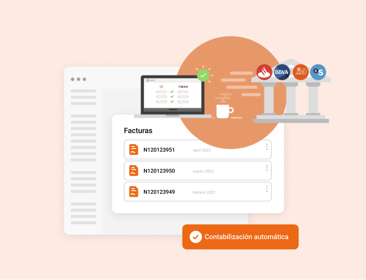 El programa de contabilidad de tugesto te permite mantener tu negocio y tu banco conectados de forma segura