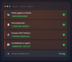 verifactu con inteligencia artificial IA tugesto